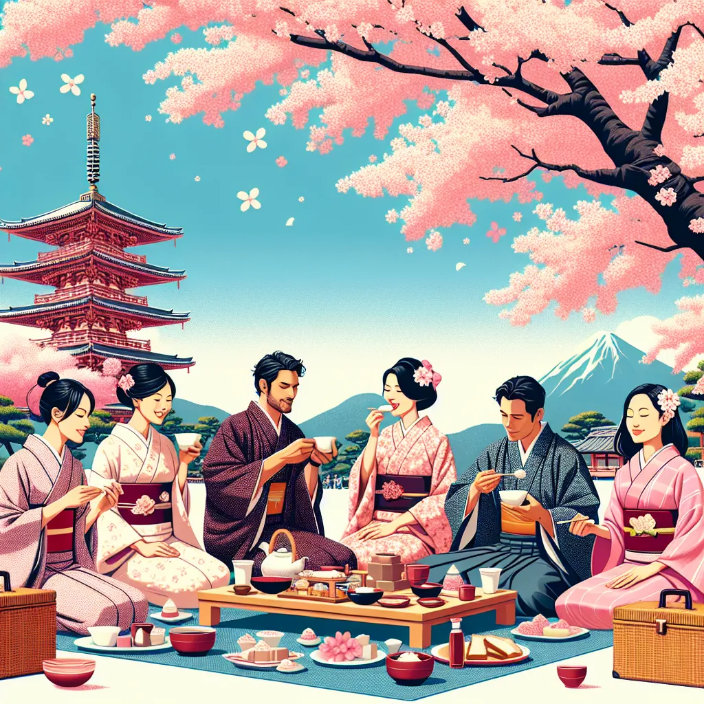 Hanami: Święto Kwitnącej Wiśni w Kulturze Japońskiej