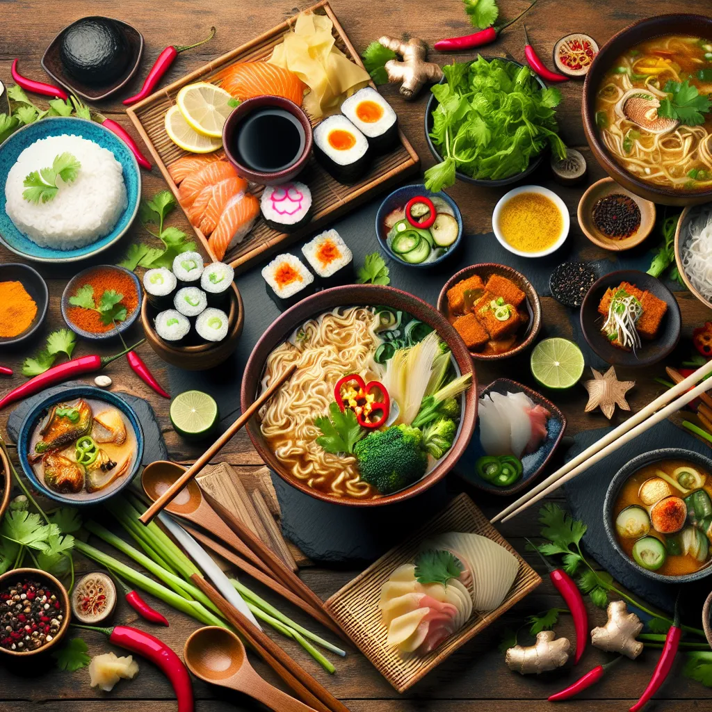 Sekrety kuchni orientalnej: smaki Azji na polskim stole