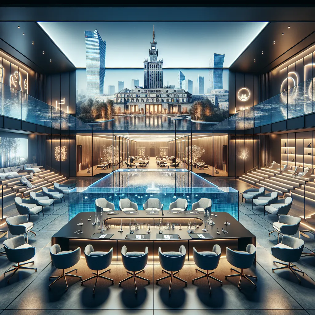 Hotel z salą konferencyjną w Warszawie – luksus biznesu i relaksu