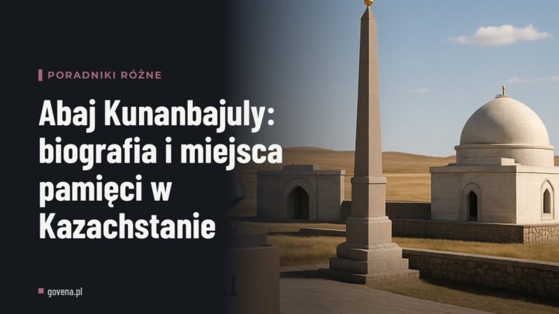 Abaj Kunanbajuly: biografia i miejsca pamięci w Kazachstanie