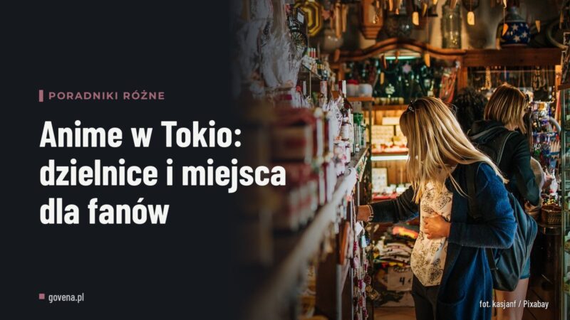 Anime w Tokio: dzielnice i miejsca dla fanów
